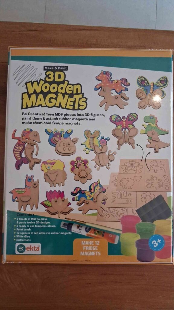 3D WOODEN MAGNETS M 399