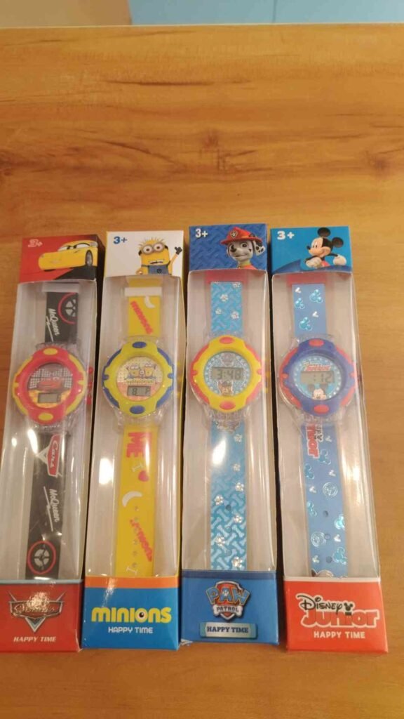 CARTOON WATCH W/LIT 28P BX B